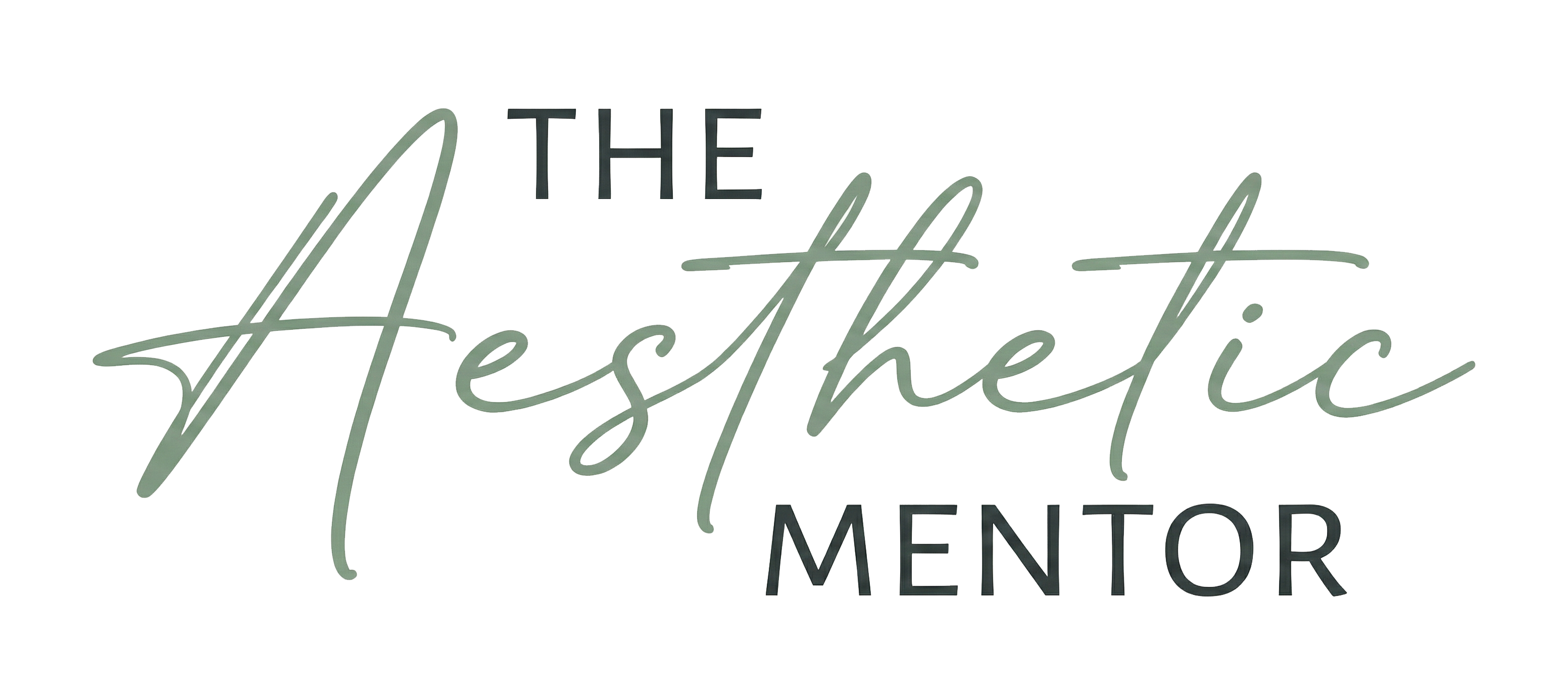 The Aesthetic Mentor logo