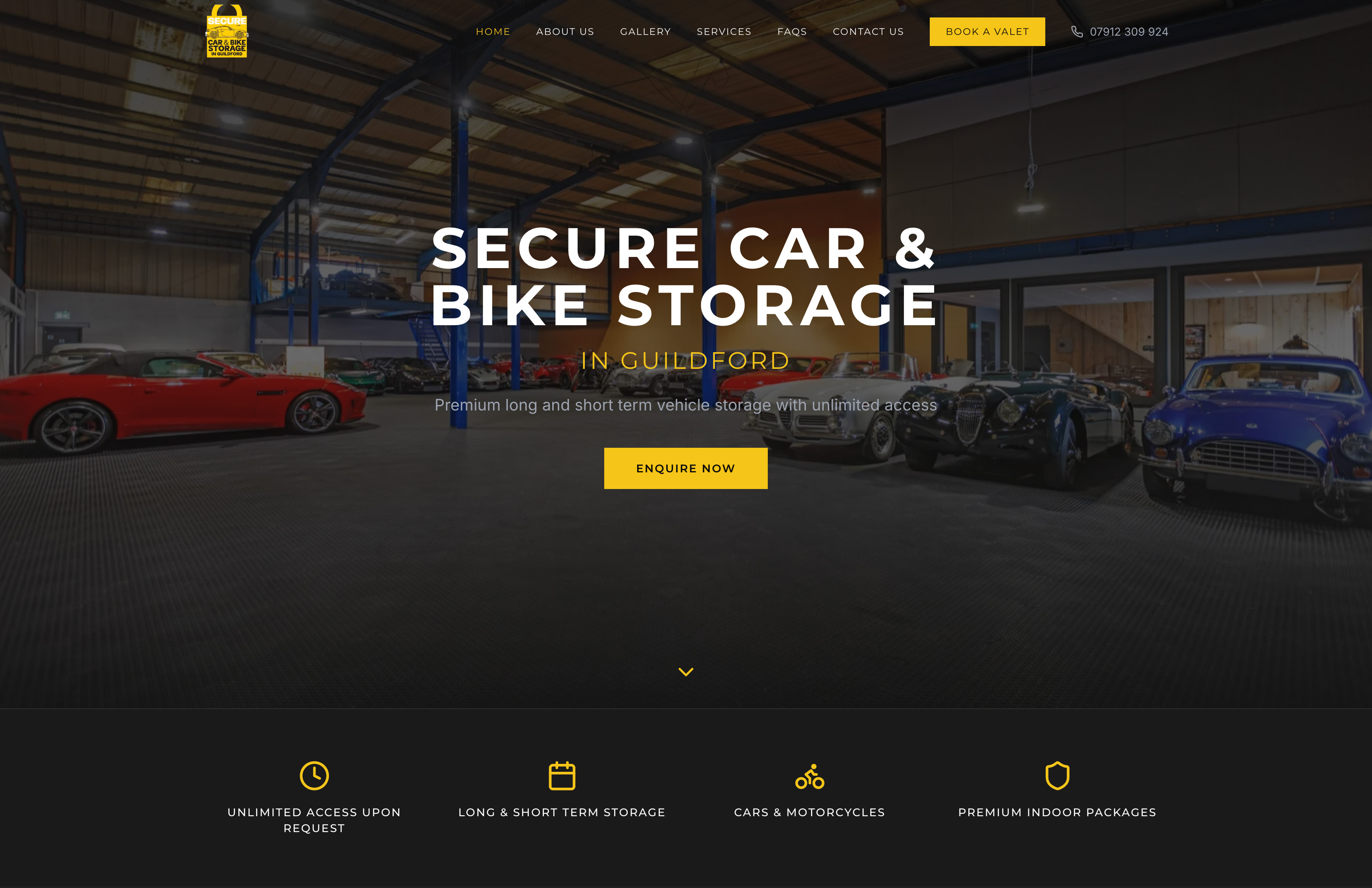 Secure Car Storage