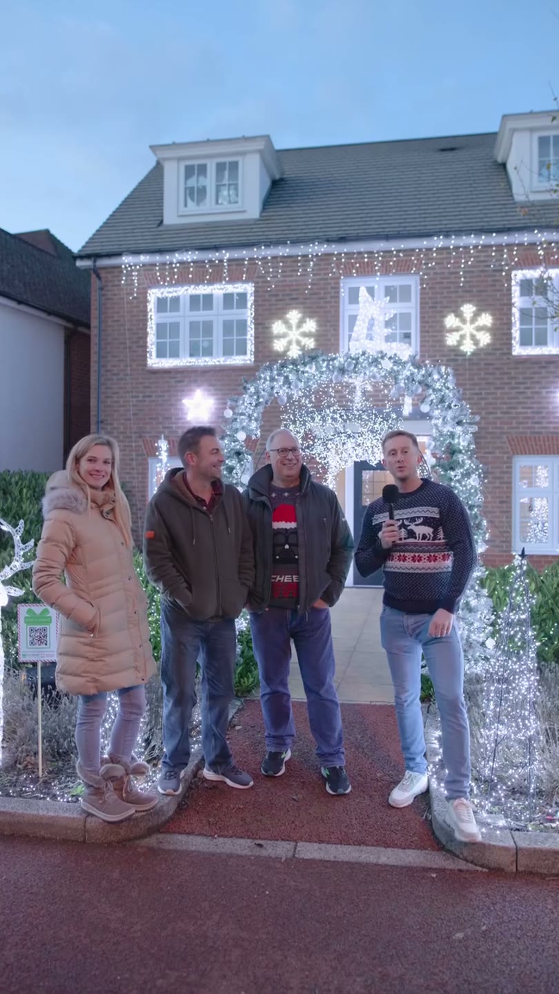 Jennett's Park Christmas Lights - Highlights Reel - video cover frame